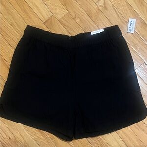 Old Navy Black cotton gauze Shorts